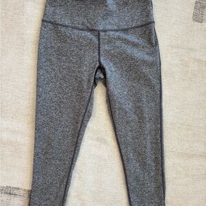Zella Heathered Gray Capri Leggings